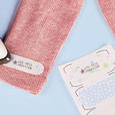 Etiketten voor kledingstempel