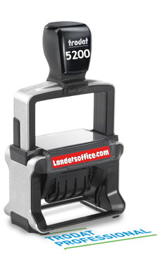 Trodat 5200 - 40 x 24 mm - Professional stempel met max. 5 lijnen en/of logo.