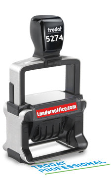 Trodat 5274 - 60 x 40 mm - Professional stempel met max. 9 lijnen en/of logo.